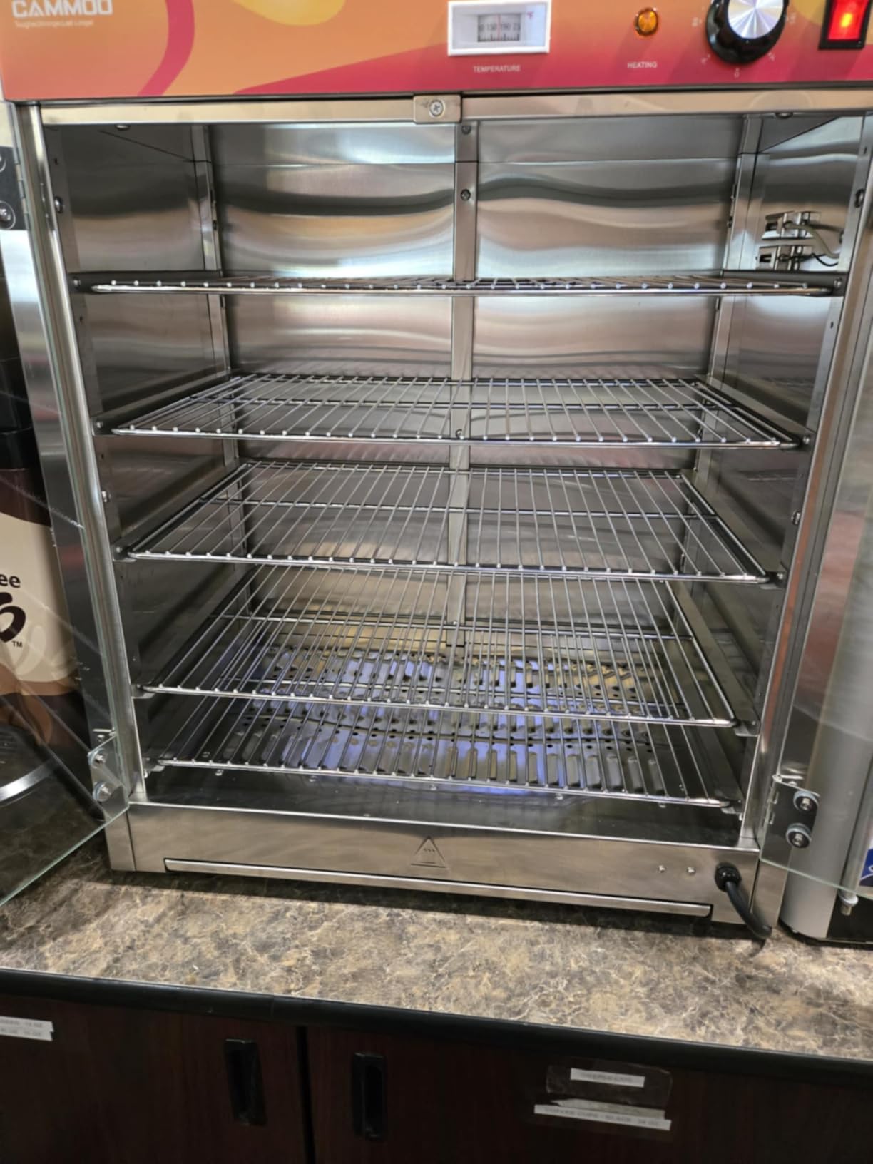 CAMMOO 133Qt 5-Tier 900W Commercial Food Warmer Cabinet customer photo 2