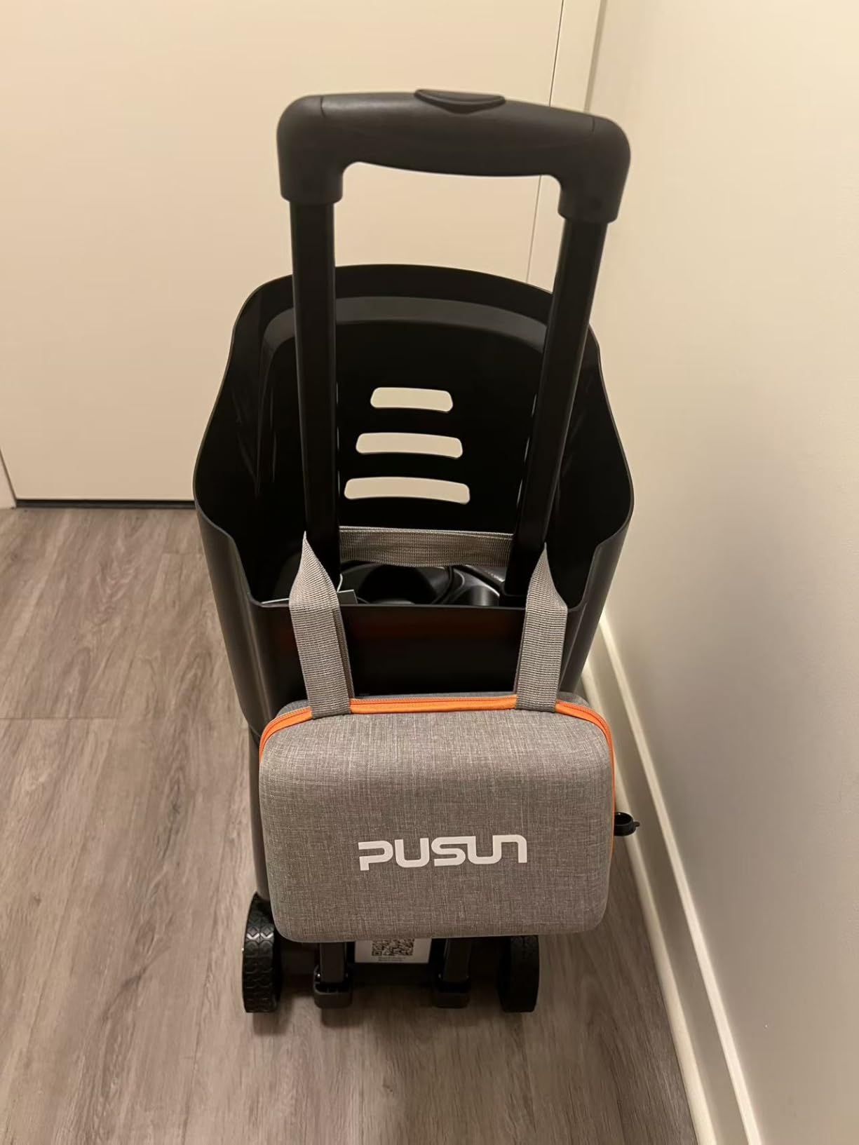 PUSUN PT-Smart Tennis Ball Machine: App Control with 12 Built-in Training Modes, 6-Level Spin, 28-Pt, 75 MPH, 32.6 lbs, 100+ Ball, 5H Battery, Portable, for Tennis/Padel, Training, Practice, Beginners to Pros customer photo 2