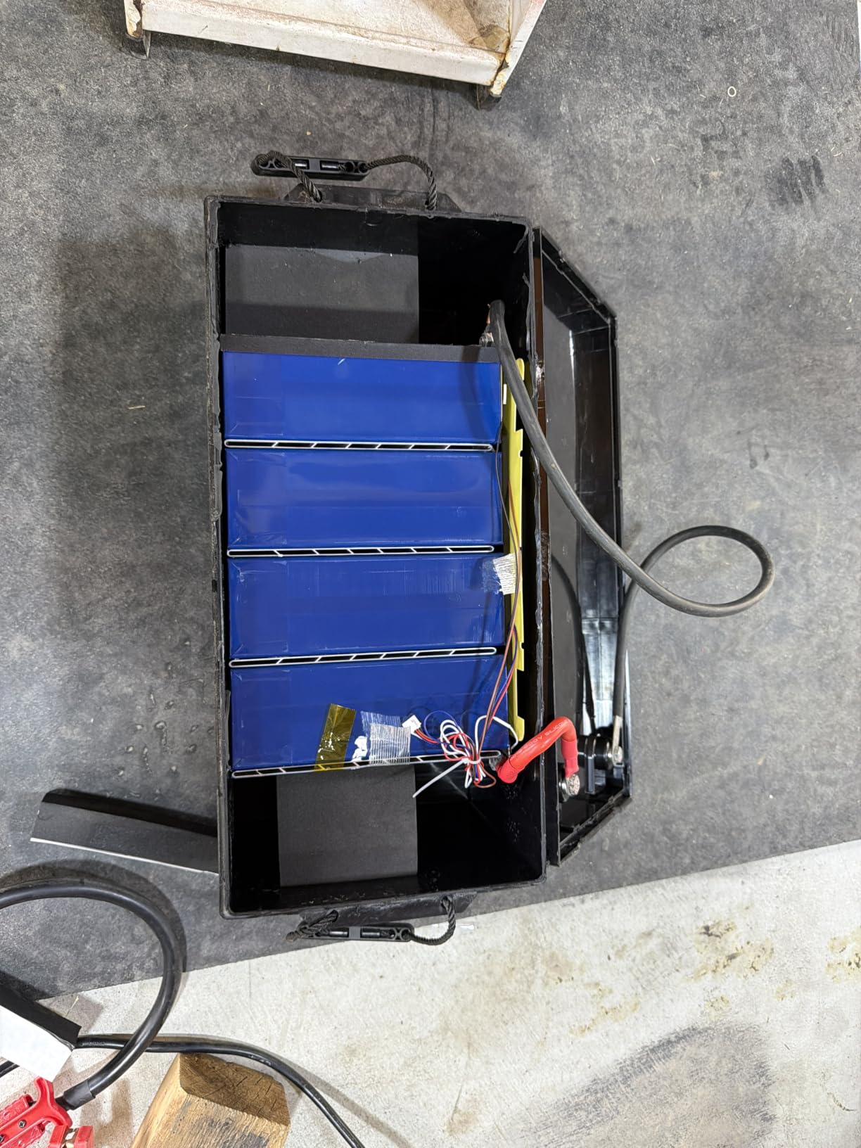 12V 100Ah LiFePO4 Lithium Battery Group 31 with Built-in 100A BMS | 15000 Deep Cycles, Lightweight Lithium Iron Phosphate Battery for Home Energy, RV, Trolling Motor, Marine, Solar, Off-Grid customer photo 2