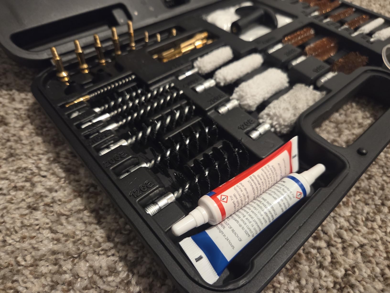Gun Cleaning Kit Universal Gun Cleaner for Shotgun, Pistol, Rifle | All Guns, With Lightweight Carrying Case customer photo 1