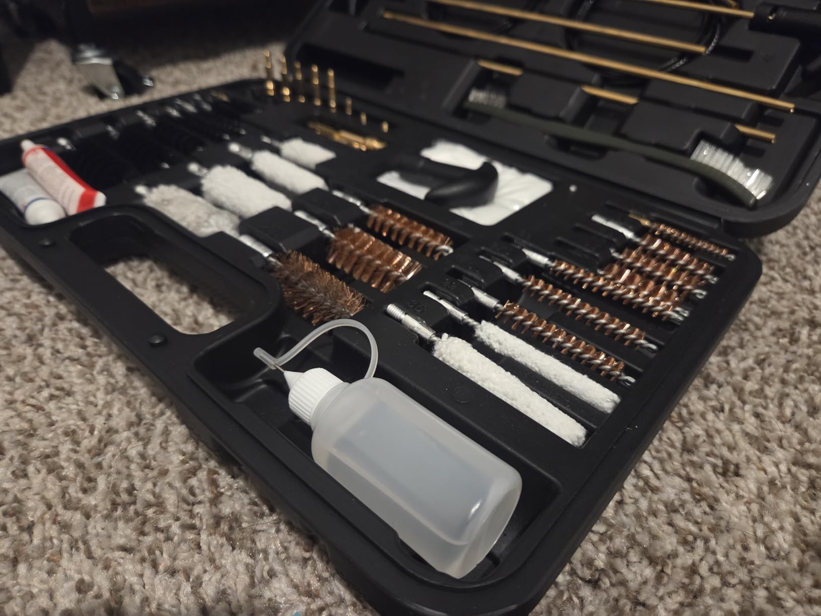 Gun Cleaning Kit Universal Gun Cleaner for Shotgun, Pistol, Rifle | All Guns, With Lightweight Carrying Case customer photo 2