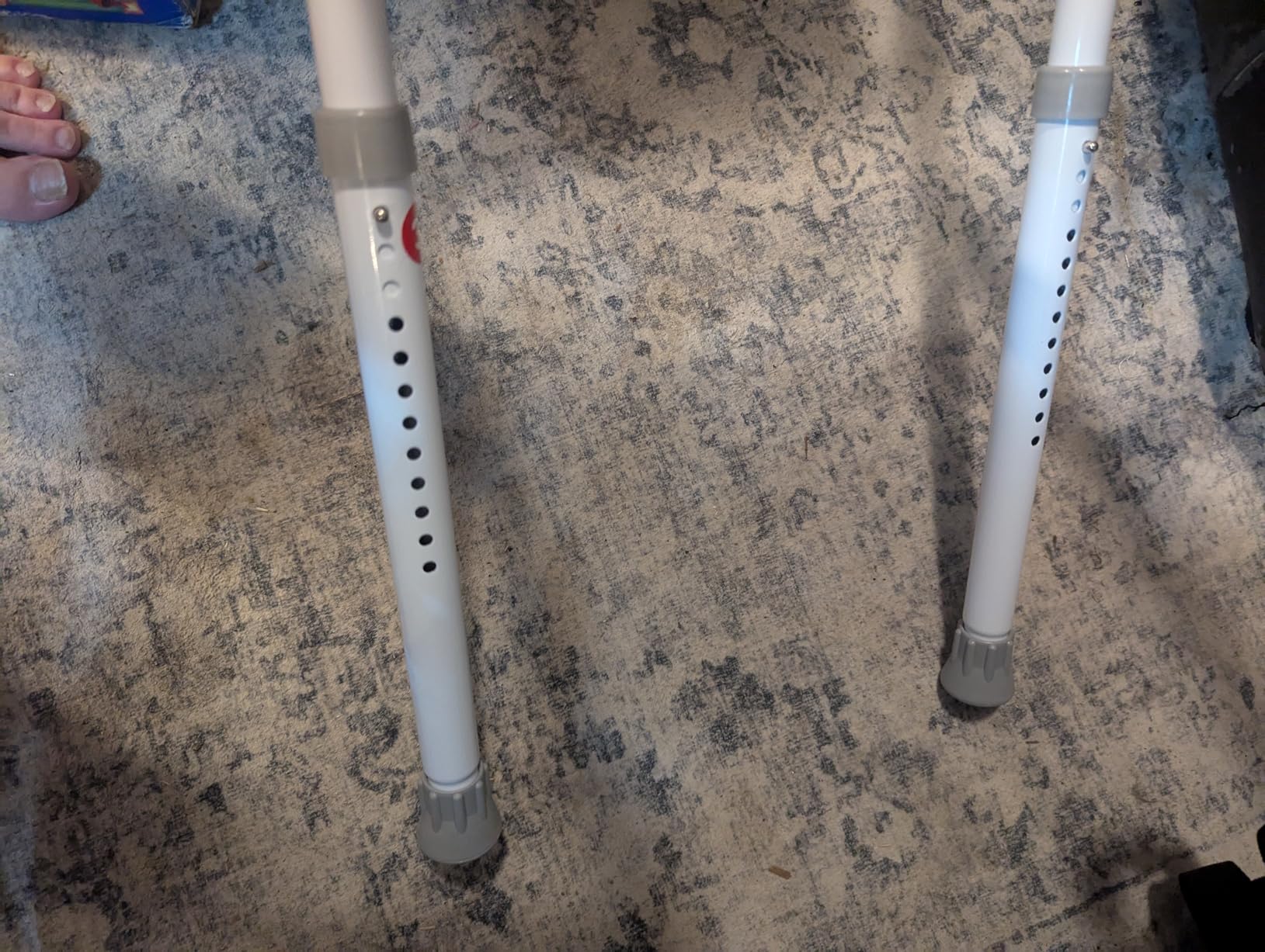 Bed Rails for Elderly Adults Safety with Bedside Support Legs | Bed Assist Rail for Seniors for Fall Prevention, Bedside Grab Bar Cane with Storage Pocket, Fits King, Queen, Full, Twin Beds customer photo 1