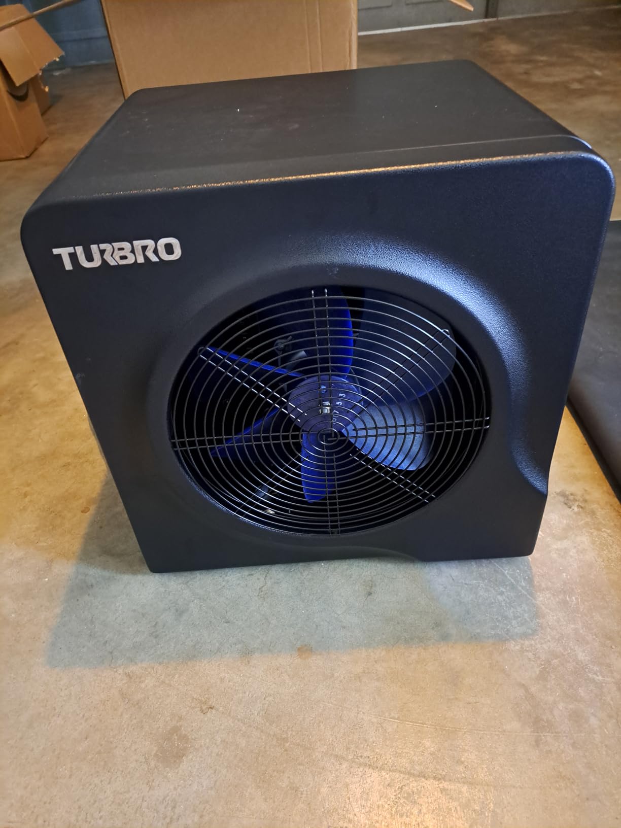 TURBRO 18,000 BTU Swimming Pool Heat Pump, up to 6,000 Gallons, 110-120V | Electric Pool Heater for Above-Ground Pools and Spas, Titanium Heat Exchanger, 5.5 COP, IPX4-Waterproof, Manatee M18 customer photo 2