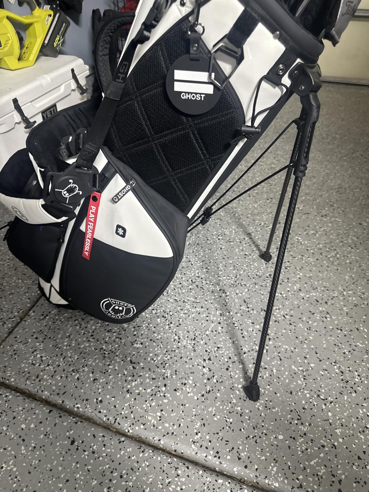 Ghost Golf Stand Bag - Lightweight Golf Bags for Men and Women 7-Way and 14-Way Dividers with Premium Materials and Magnetic Pocket Standing Golf Bag Holds 14 Golf Clubs customer photo 1