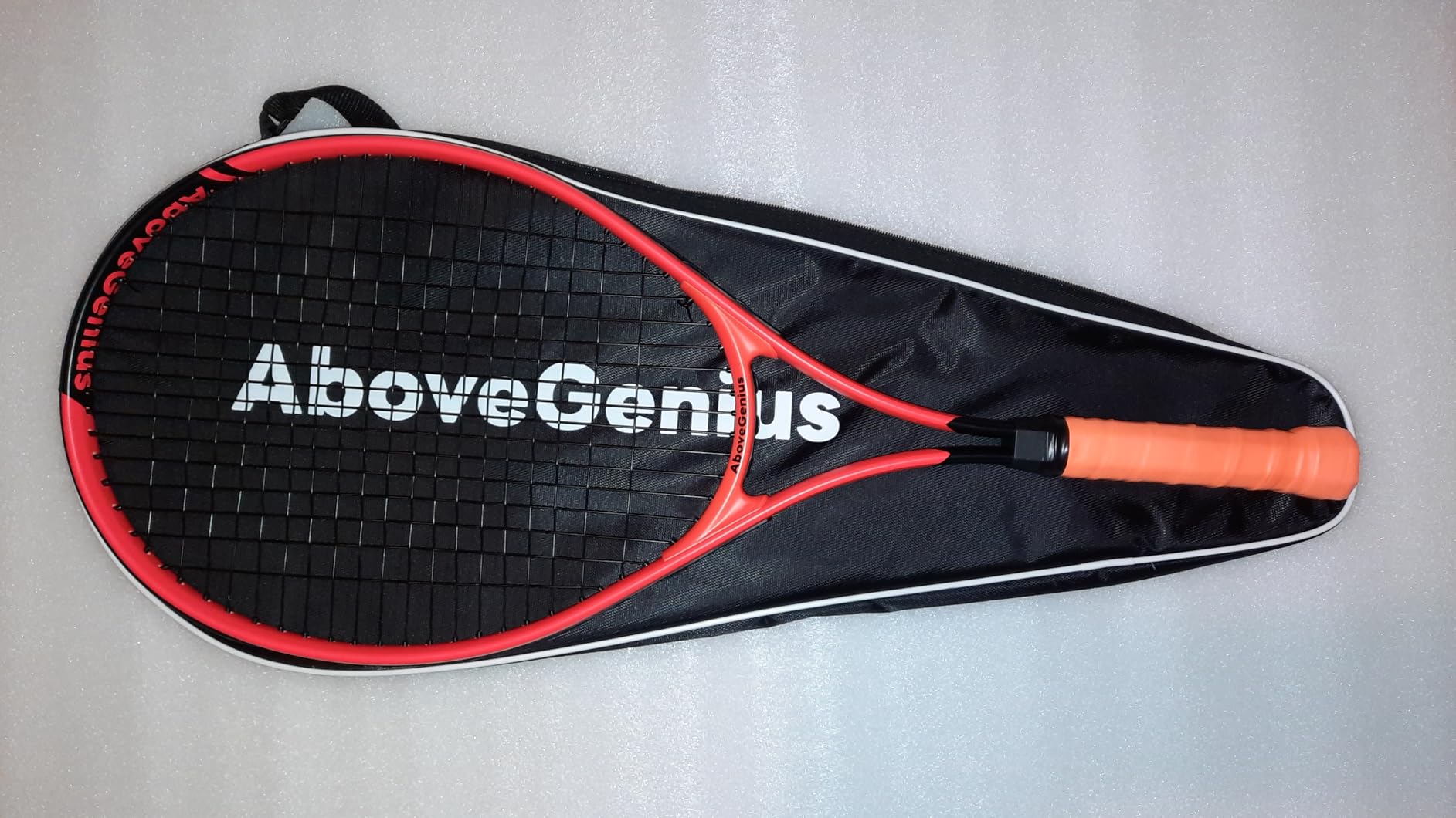 AboveGenius Neon Tennis Rackets 2 Pack for Adults- 27