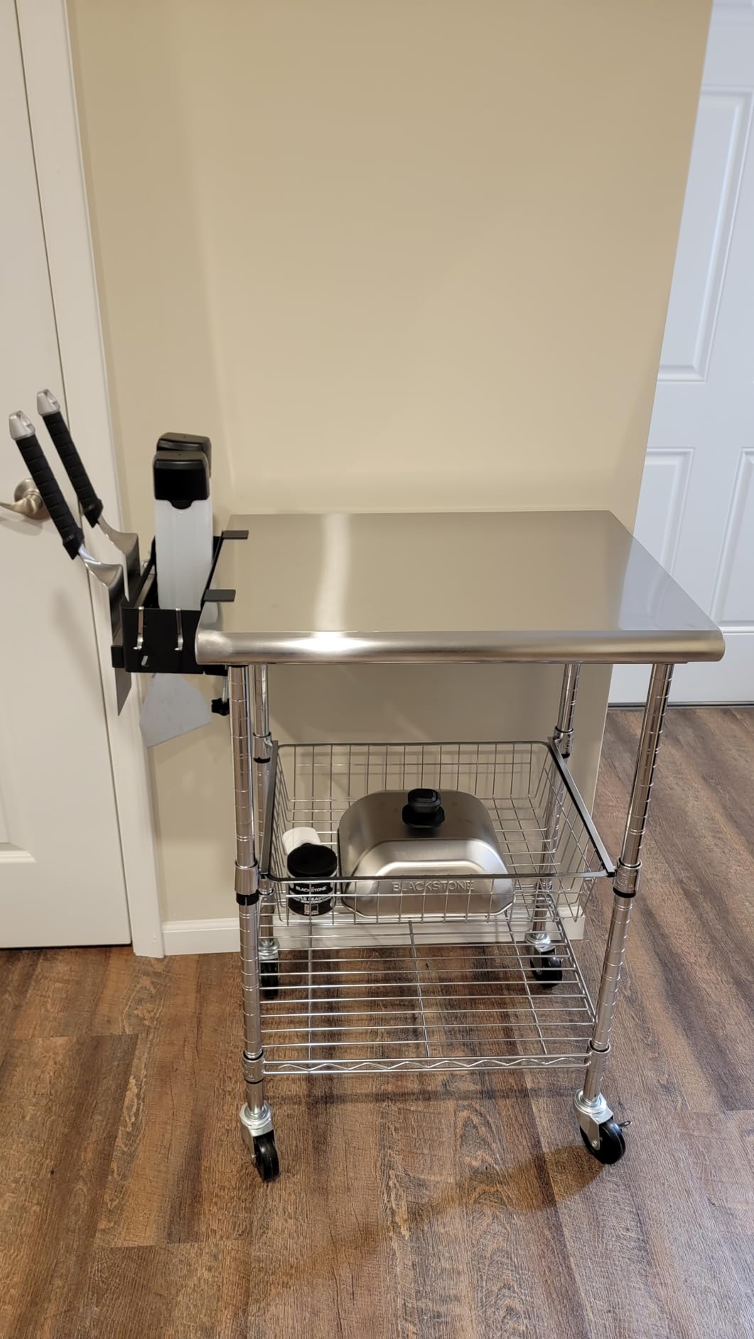 mossime Front Griddle Caddy Accessories for Blackstone 28