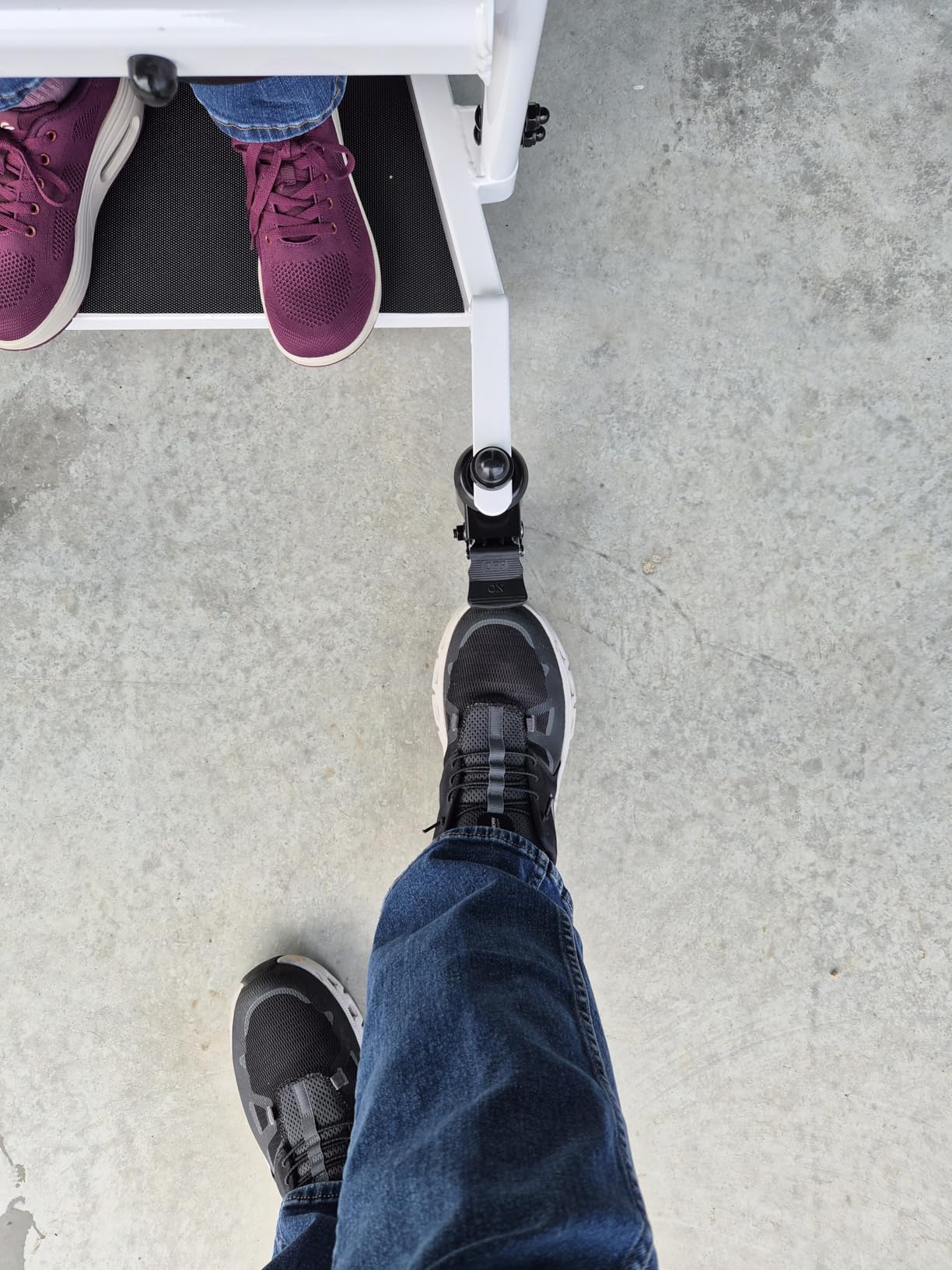 VOCIC Sit to Stand Lift, One-Step Stand Assist Lift for Elderly, Patient Lift Chair Transport Unit with Wheels, Fall Prevention & Muscle Building, AY03 2026 Upgraded customer photo 1