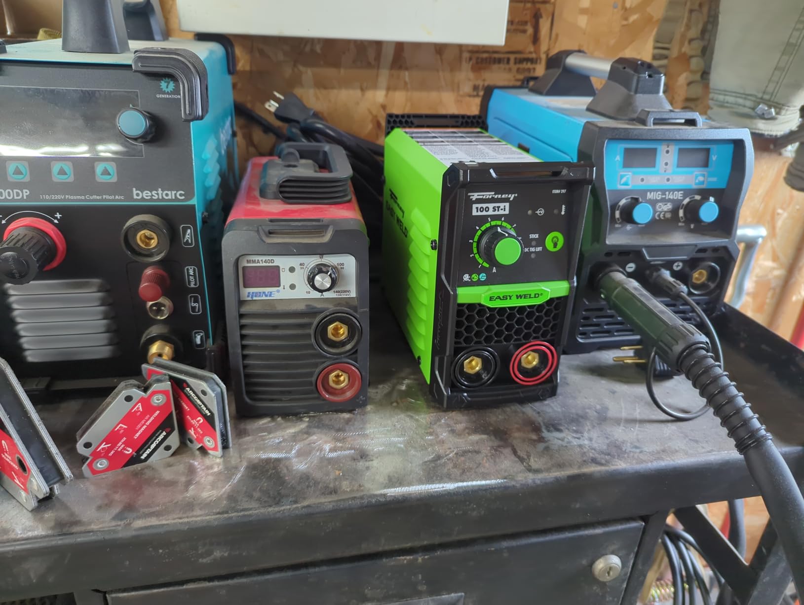 Forney Easy Weld 297 100 ST-i Stick and TIG Inverter Welder | 100-Amp 120V portable DC arc welding machine customer photo 2