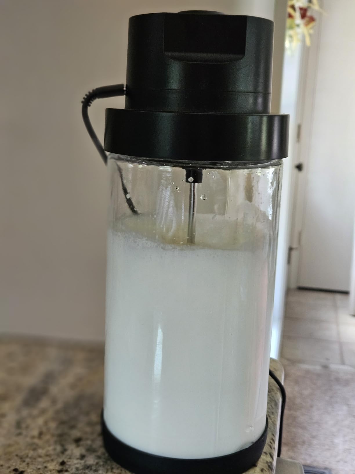 Electric Butter Churner High-Speed Blending One-Touch Butter Maker, 61oz Extra-Large Glass Jar, Homemade Creamy Butter, 1.8L customer photo 1