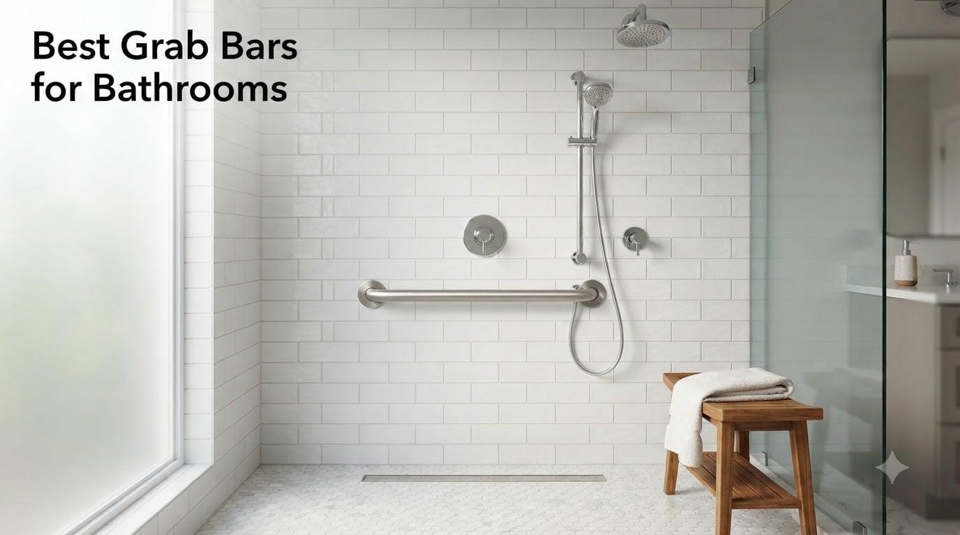 Best Grab Bars for Bathrooms