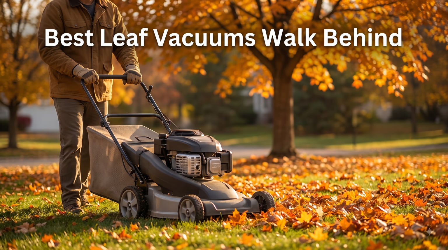Best Leaf Vacuums Walk Behind