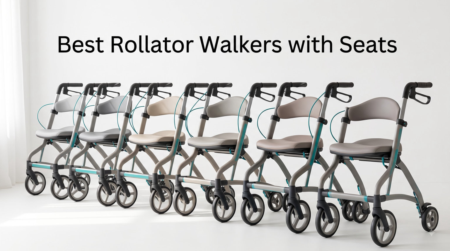 Best Rollator Walkers with Seats