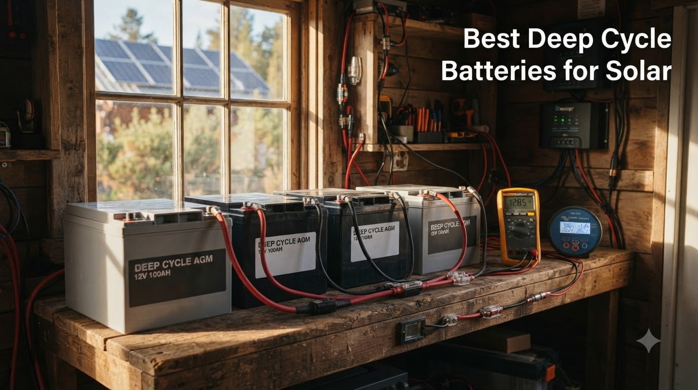 Best Deep Cycle Batteries for Solar