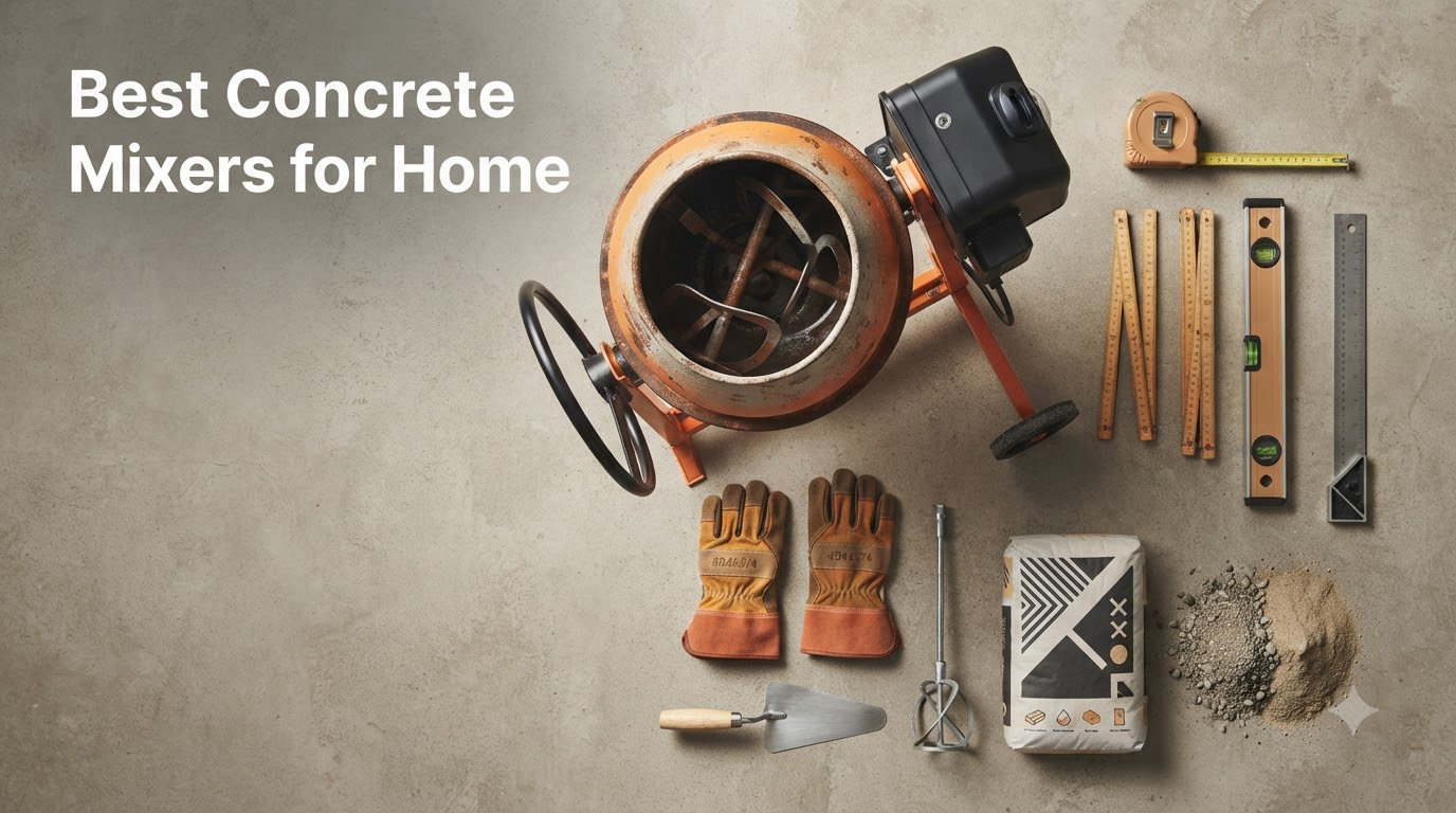 Best Concrete Mixers for Home