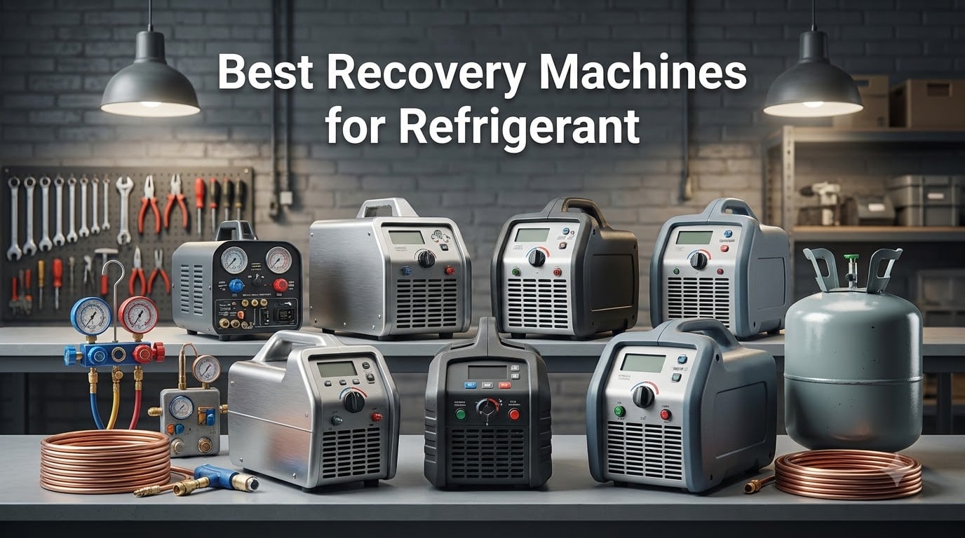 Best Recovery Machines for Refrigerant