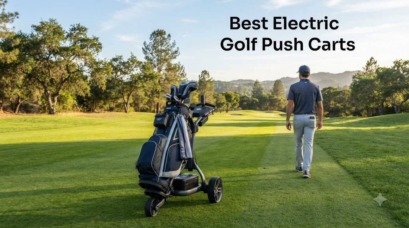 Best Electric Golf Push Carts