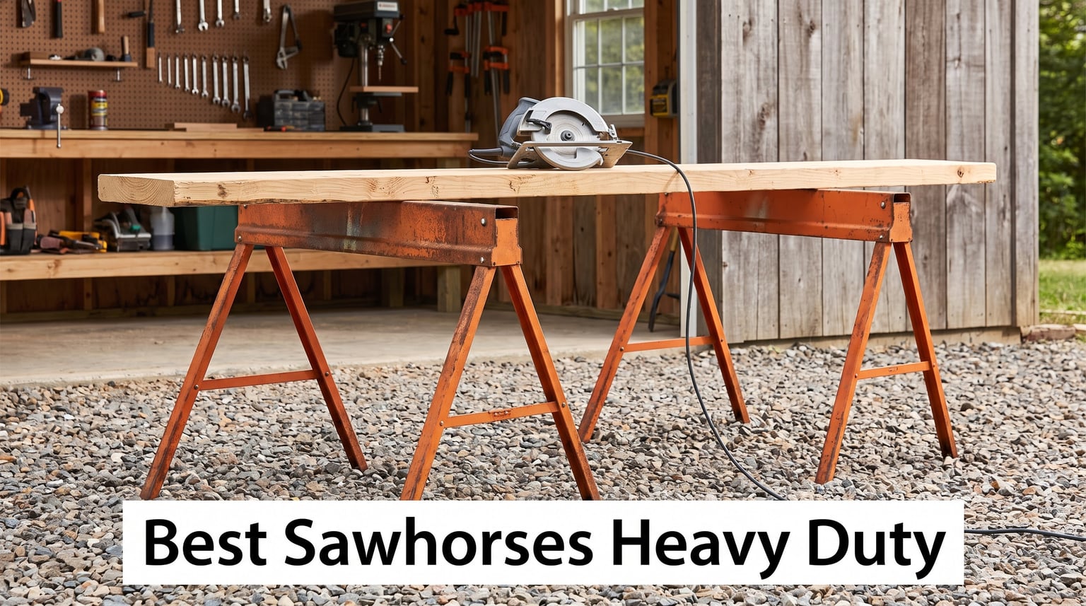 Best Sawhorses Heavy Duty