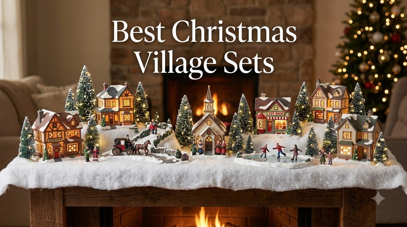 Best Christmas Village Sets