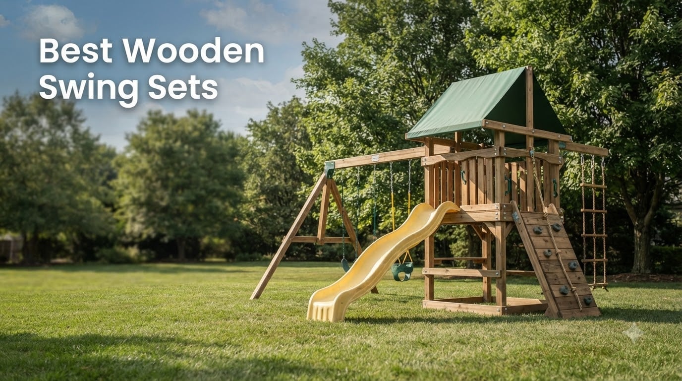 Best Wooden Swing Sets