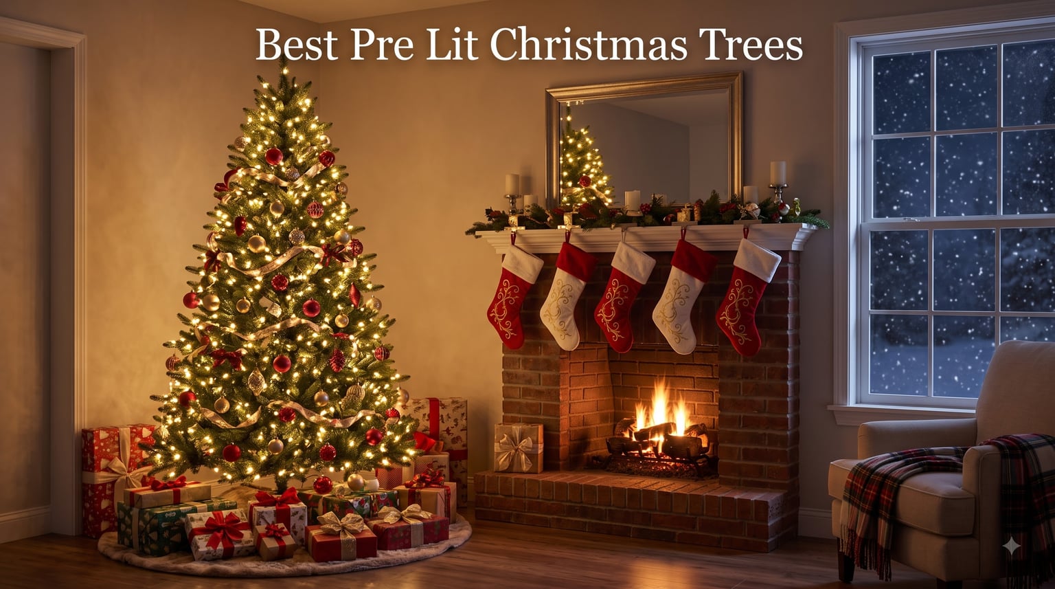 Best Pre Lit Christmas Trees