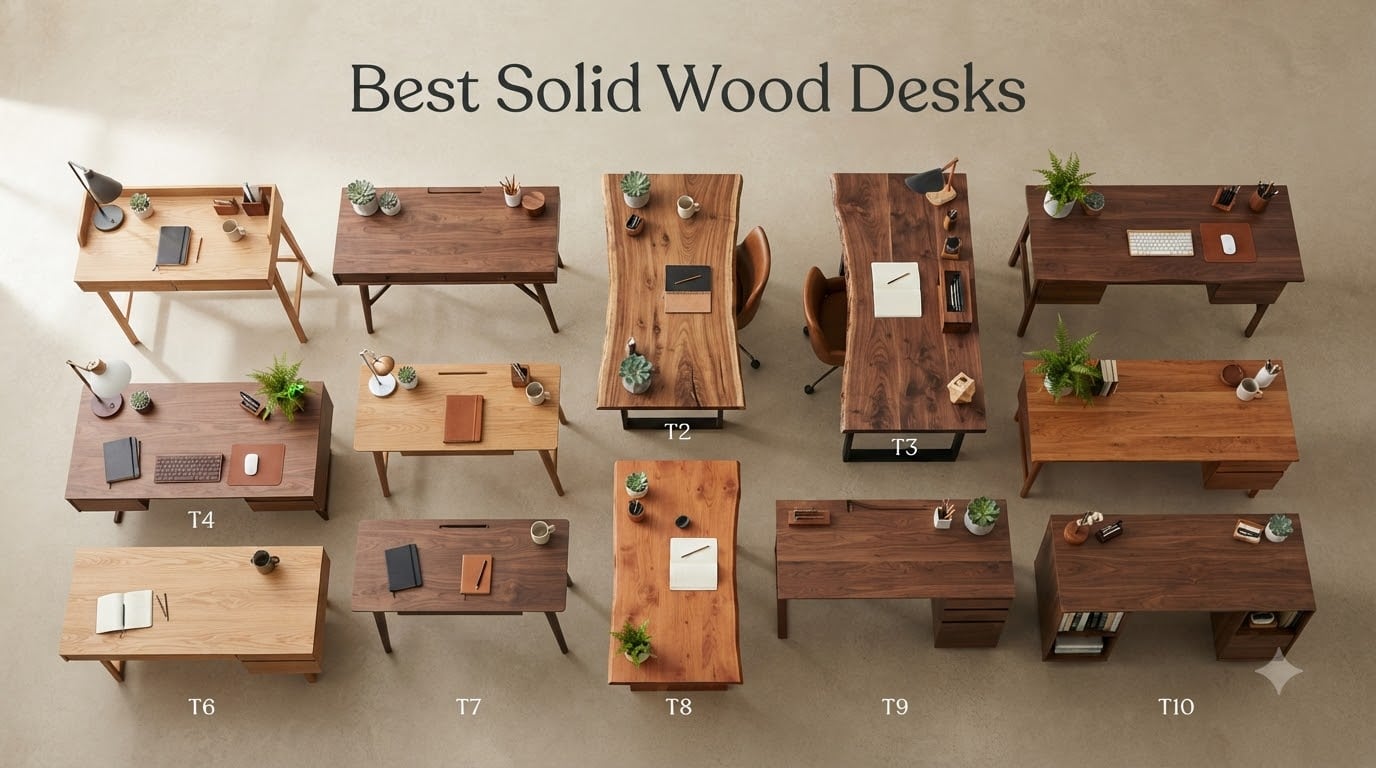 Best Solid Wood Desks