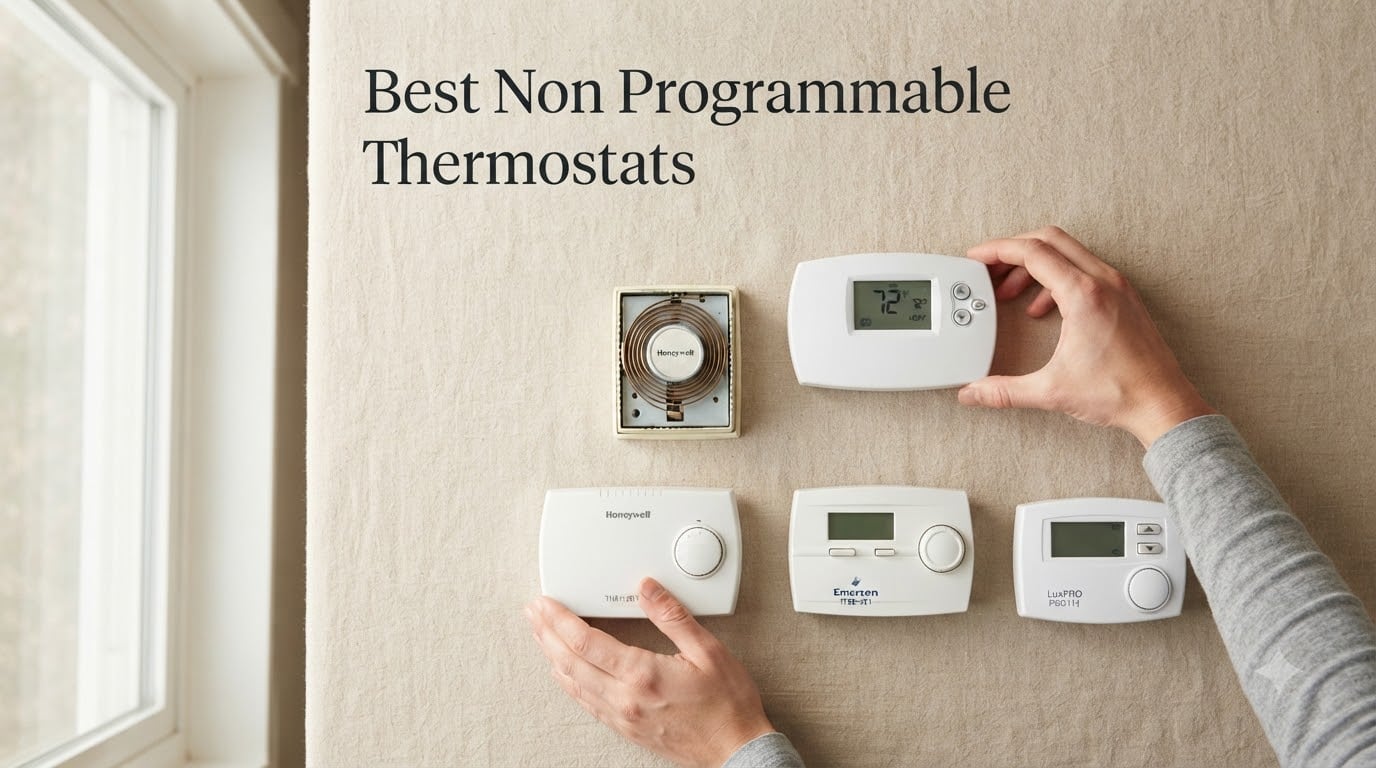Best Non Programmable Thermostats