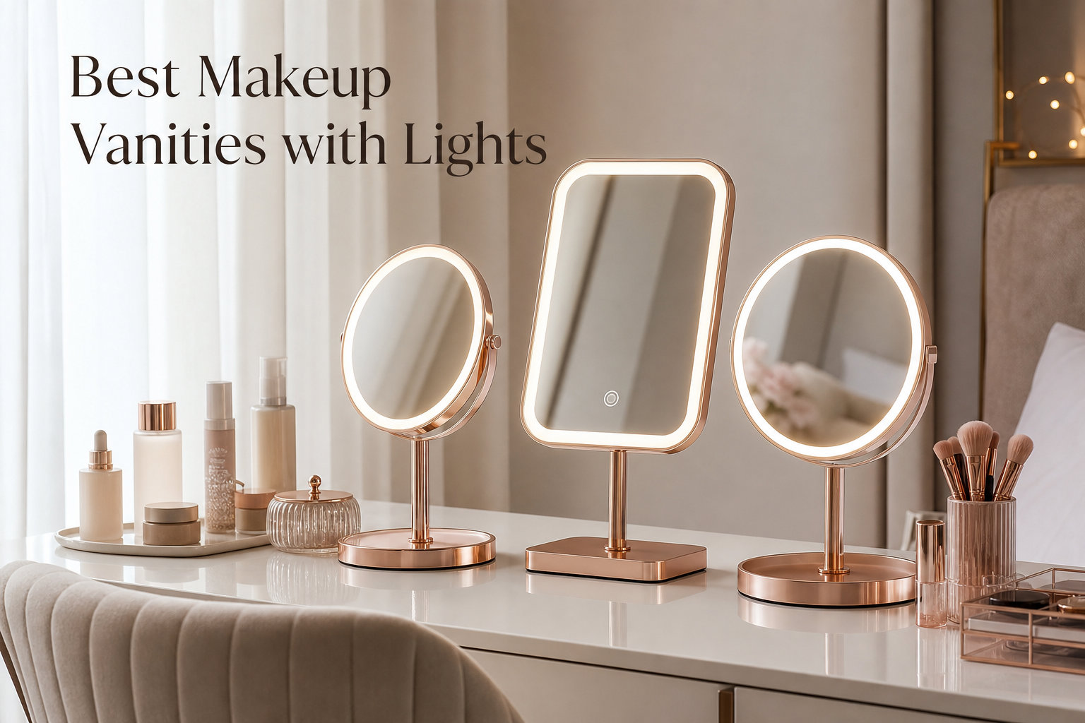 Best Makeup Vanities with Lights