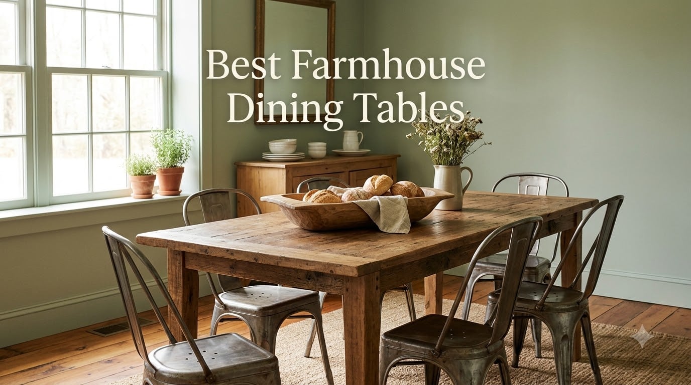 Best Farmhouse Dining Tables
