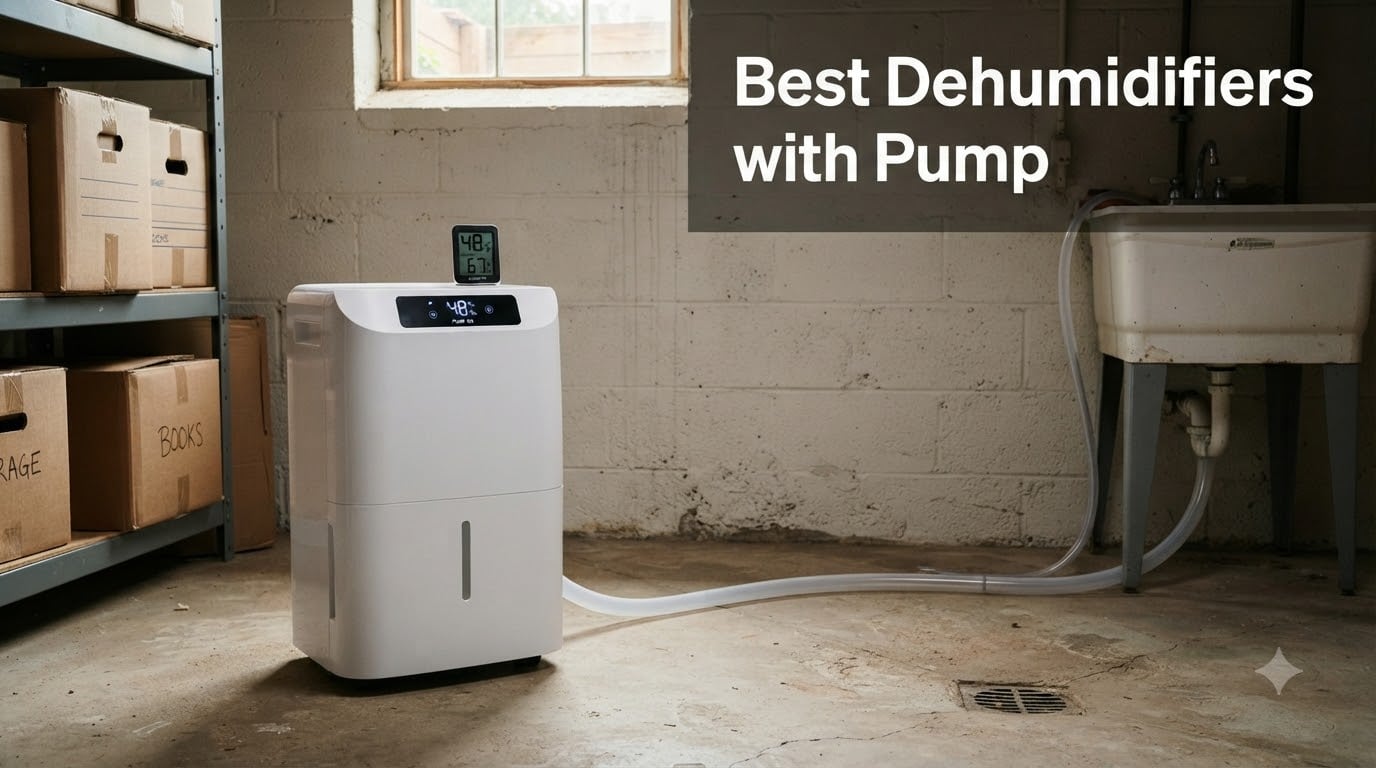 Best Dehumidifiers with Pump