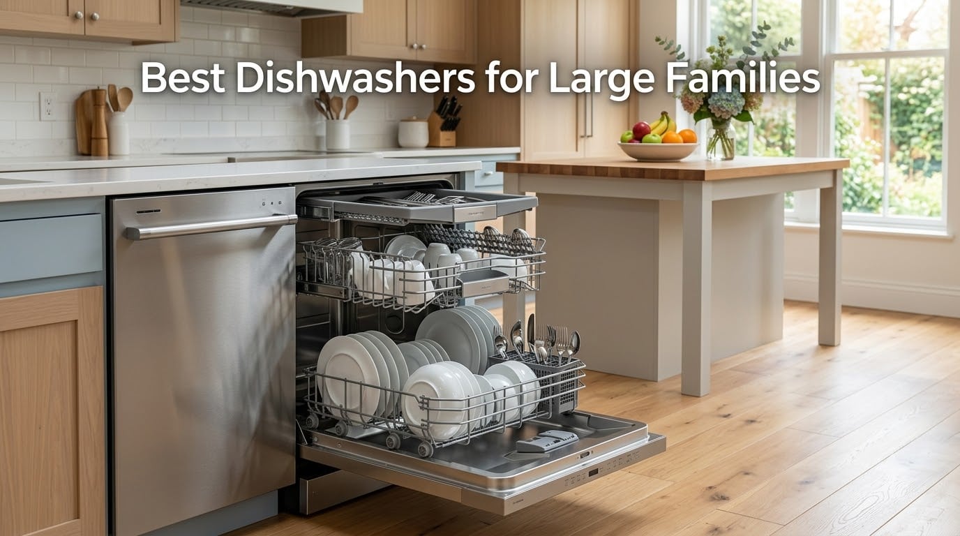 Best Dishwashers for Large Families