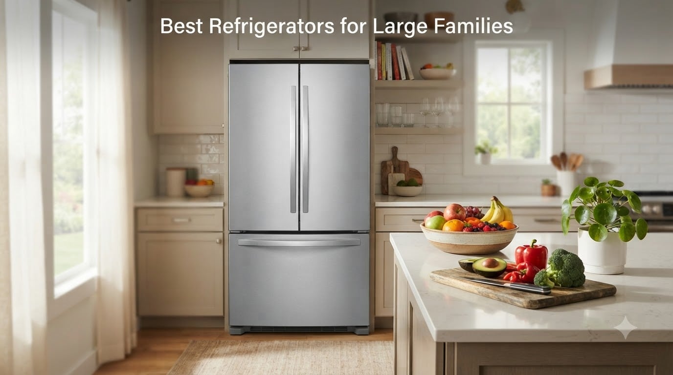 Best Refrigerators for Large Families
