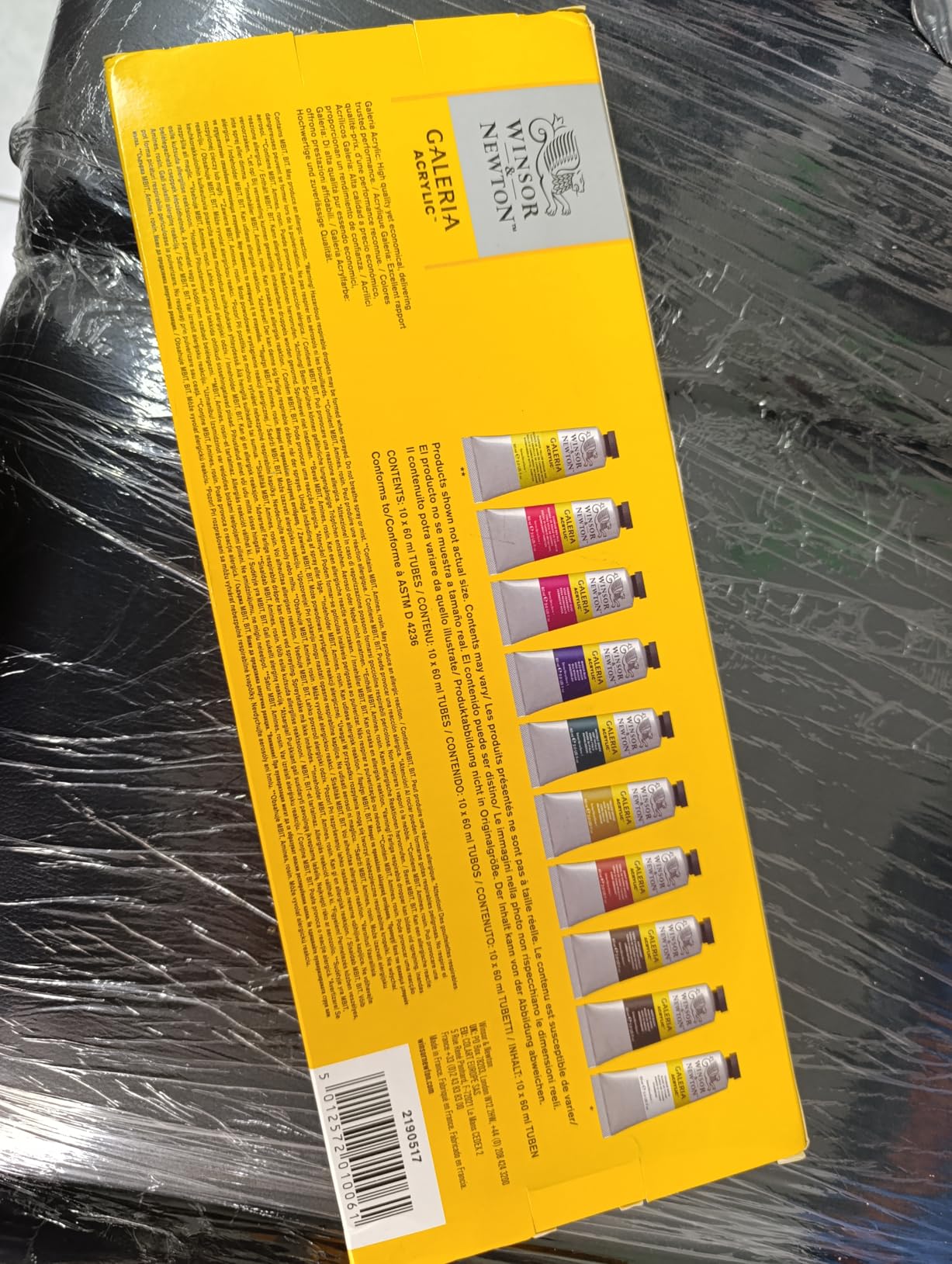 Winsor & Newton Galeria Acrylic Paint, 10 x 60ml (2--oz) Tube Paint Set customer photo 2