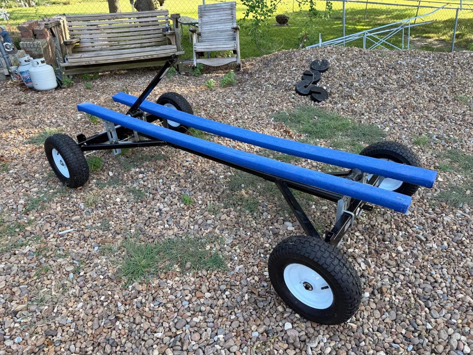 FARM-TUFF ATV Utility Wagon Chassis, 2200lb Capacity customer photo 1