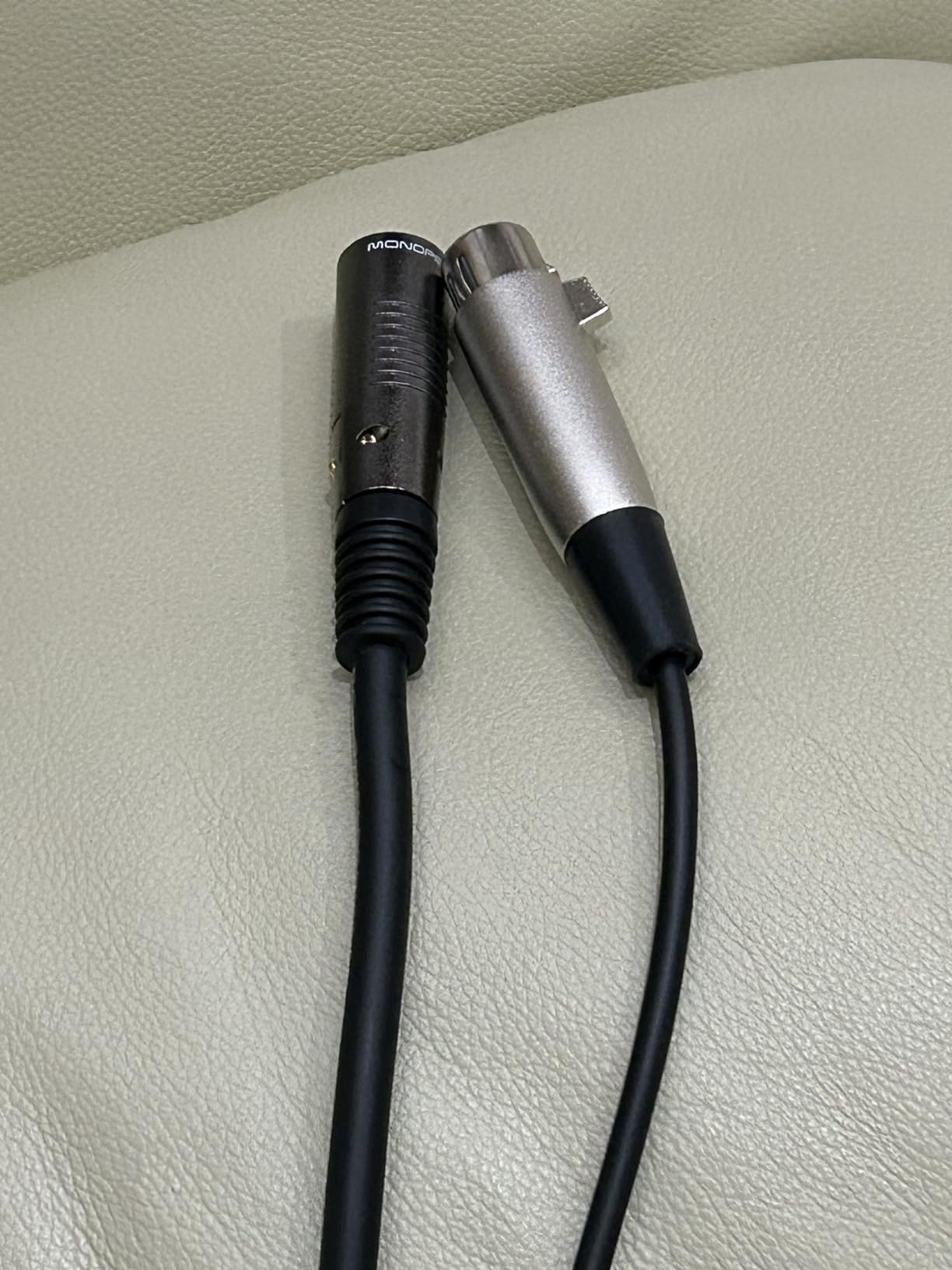 Shure C25J 25-foot Hi-Flex Cable with Chrome XLR Connectors, Black customer photo 2
