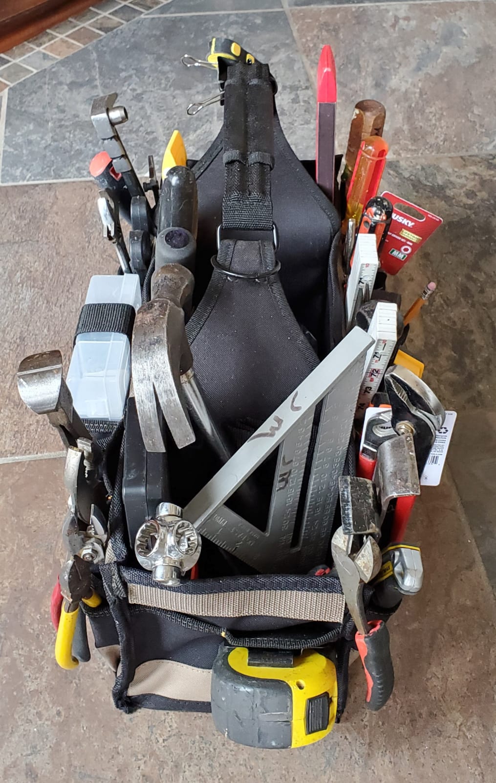 CLC WORK GEAR 1530 Electrical and Maintenance Tool Carrier, 43 Pocket, Black customer photo 1