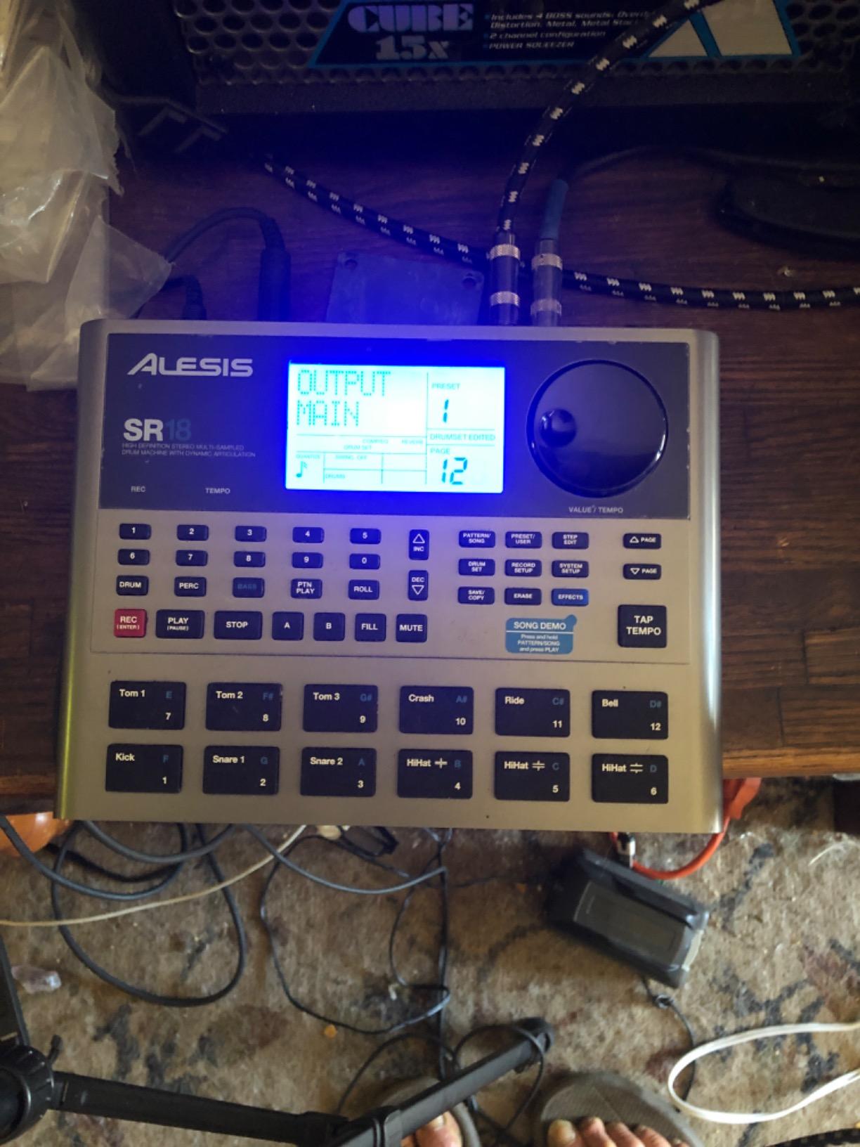 Alesis SR-16 Standalone Drum Machine customer photo 1