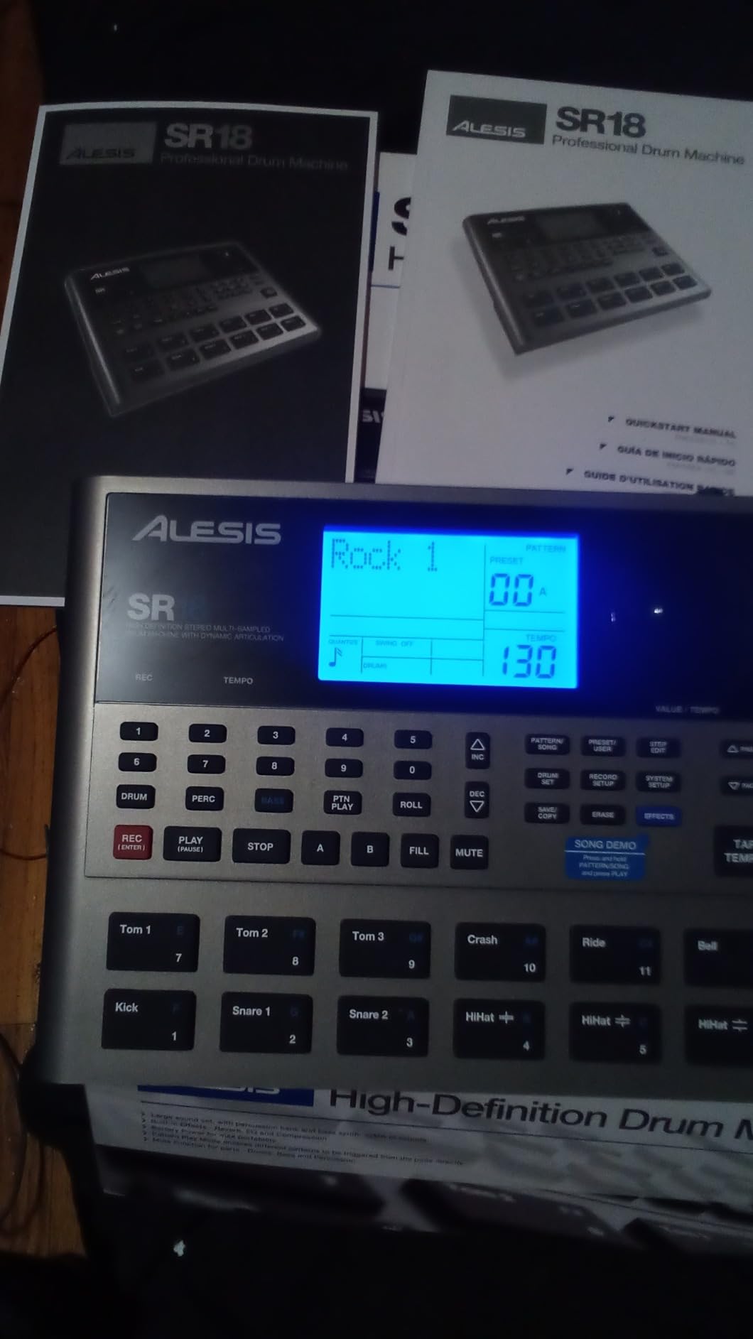 Alesis SR-16 Standalone Drum Machine customer photo 2