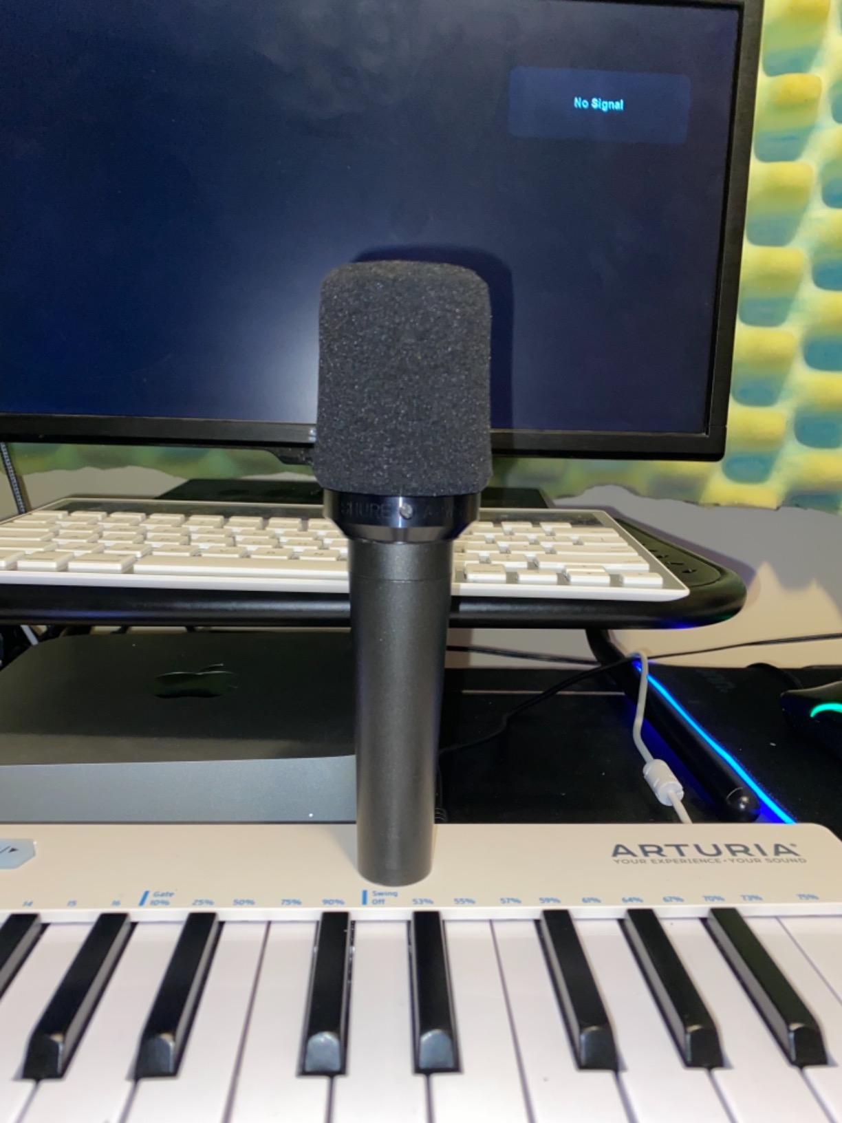 Shure A2WS Locking Microphone Windscreen - Reduces Unwanted Breath and Wind Noise, Black - Compatible with SM57 and 545 Series Mics (A2WS-BLK) customer photo 1