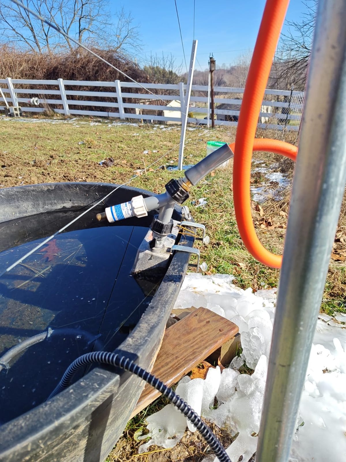 Little Giant® Trough-O-Matic® | Stock Water Tank Float Valve | Watering Tank with Aluminum Housing and Expansion Brackets | Made in USA customer photo 1