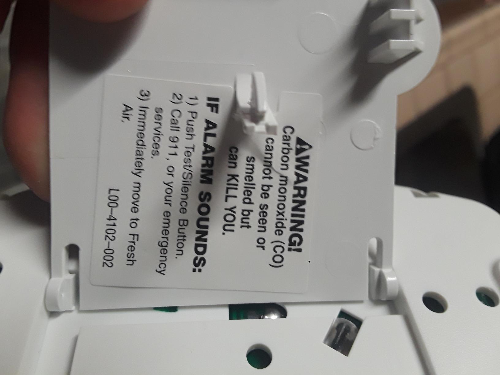 First Alert Battery Carbon Monoxide Alarm customer photo 2