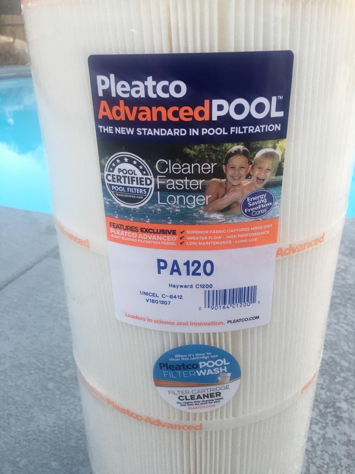 Pleatco PA120 Pool Filter Cartridge Replacement for Unicel: C-8412, Filbur: FC-1293, OEM Part Numbers: CX1200-RE customer photo 1