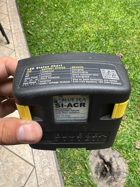 Blue Sea Systems Add-A-Battery Kit 120A Dual Circuit System, 7650 customer photo 1