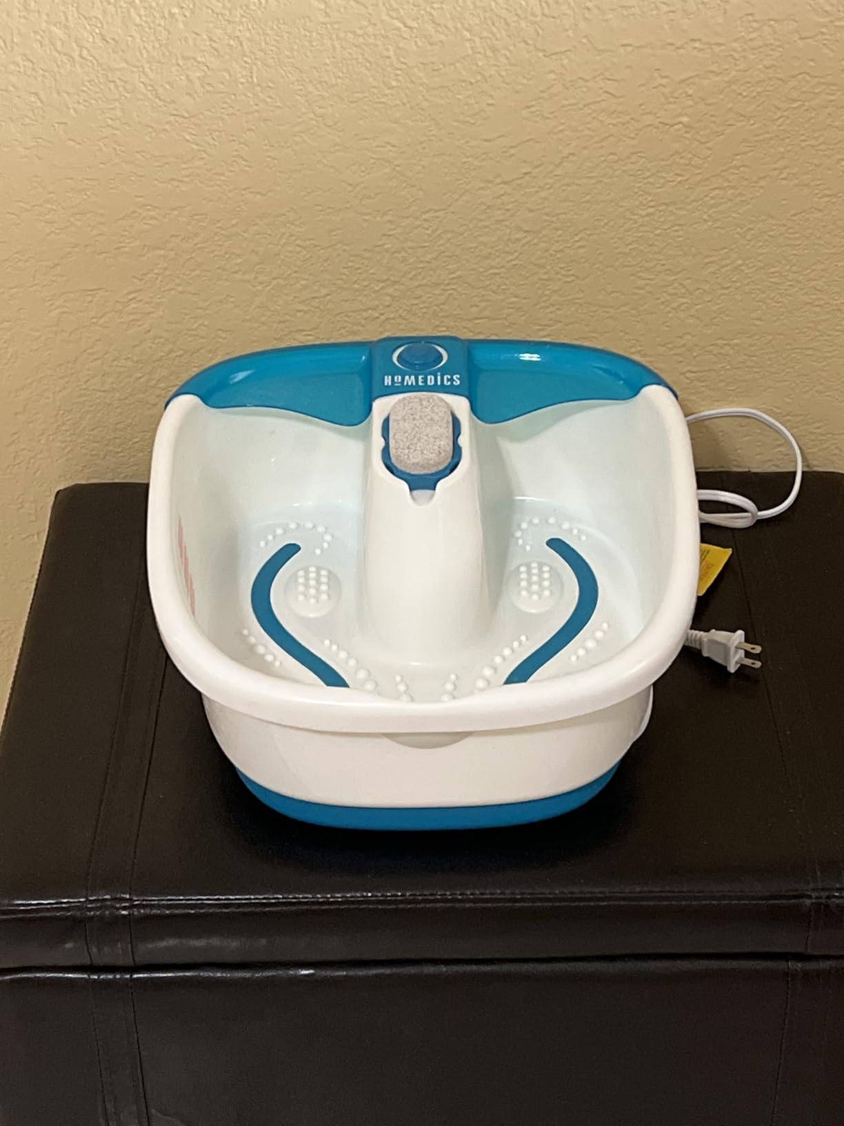 Homedics Bubble Mate Foot Spa, Toe Touch Controlled Foot Bath customer photo 2