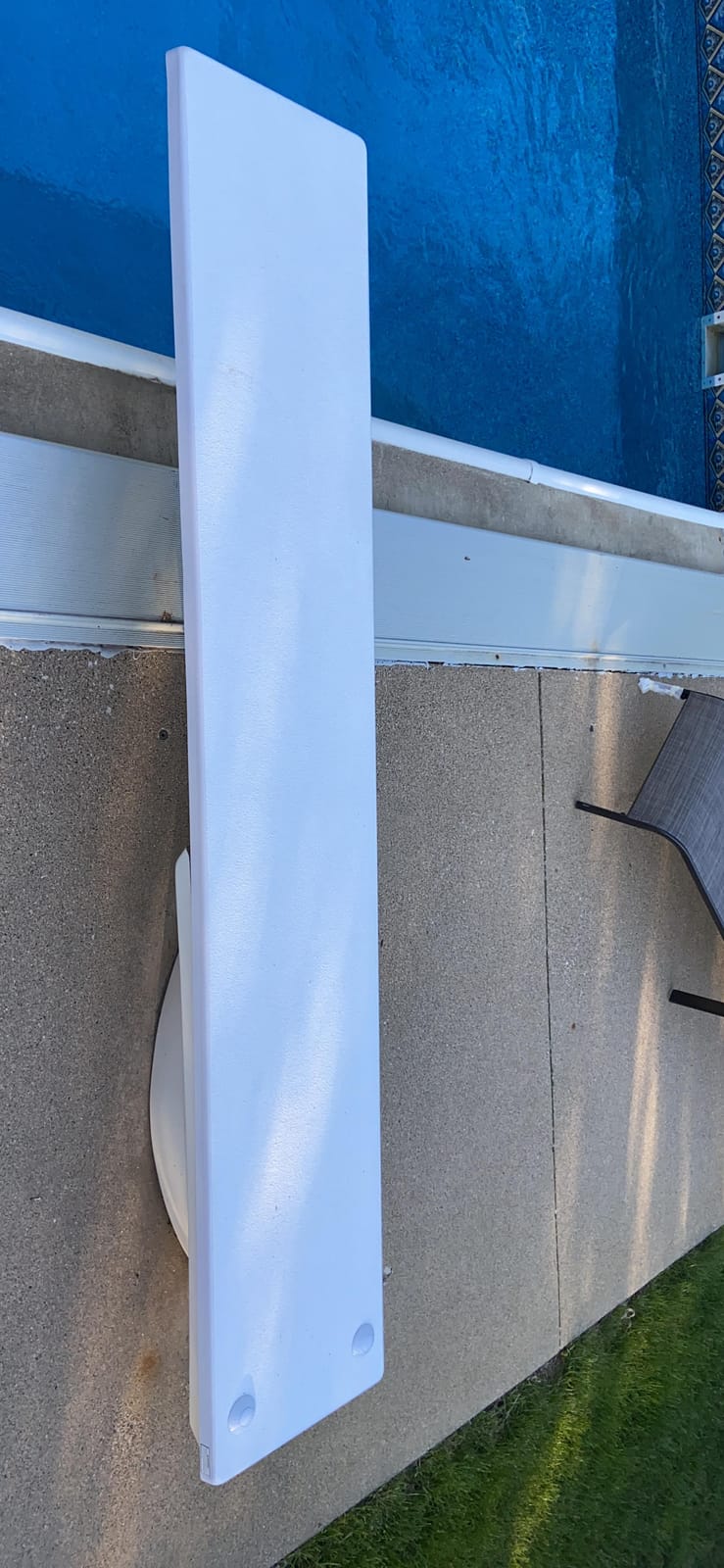 S.R. Smith 66-209-598S2 Frontier III Replacement Diving Board, 8-Feet, Radiant White customer photo 2
