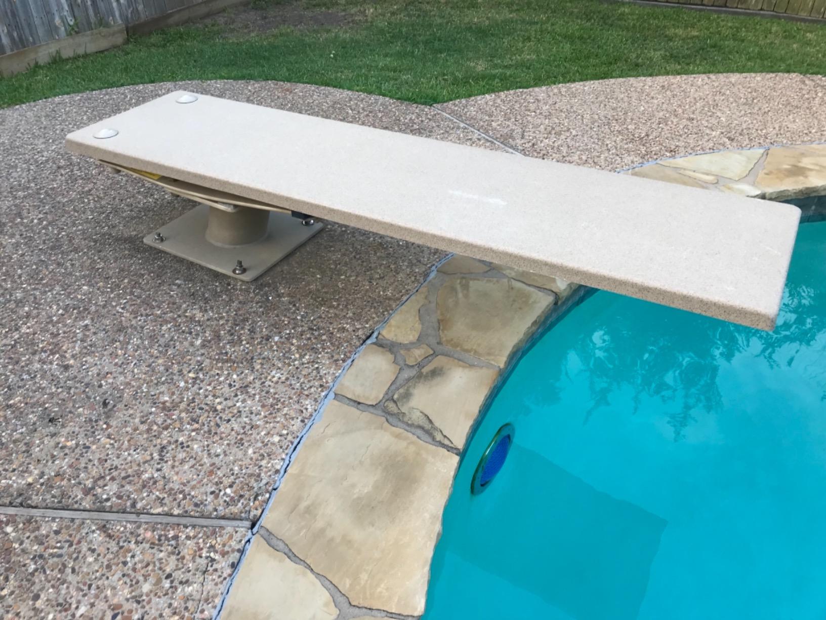 S.R. Smith 66-209-596S23 Frontier III Replacement Diving Board, 6-Feet, Pebble customer photo 2