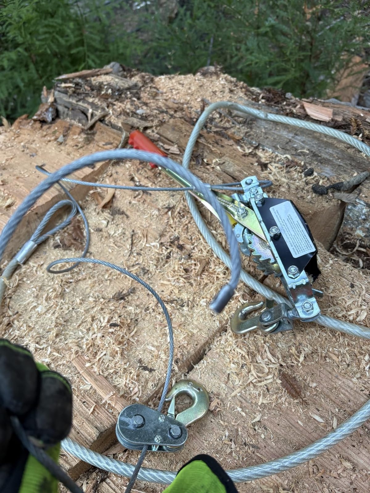 Performance Tool 50-100 2 Ton Dual Gear Cable Come Along Power Puller customer photo 2