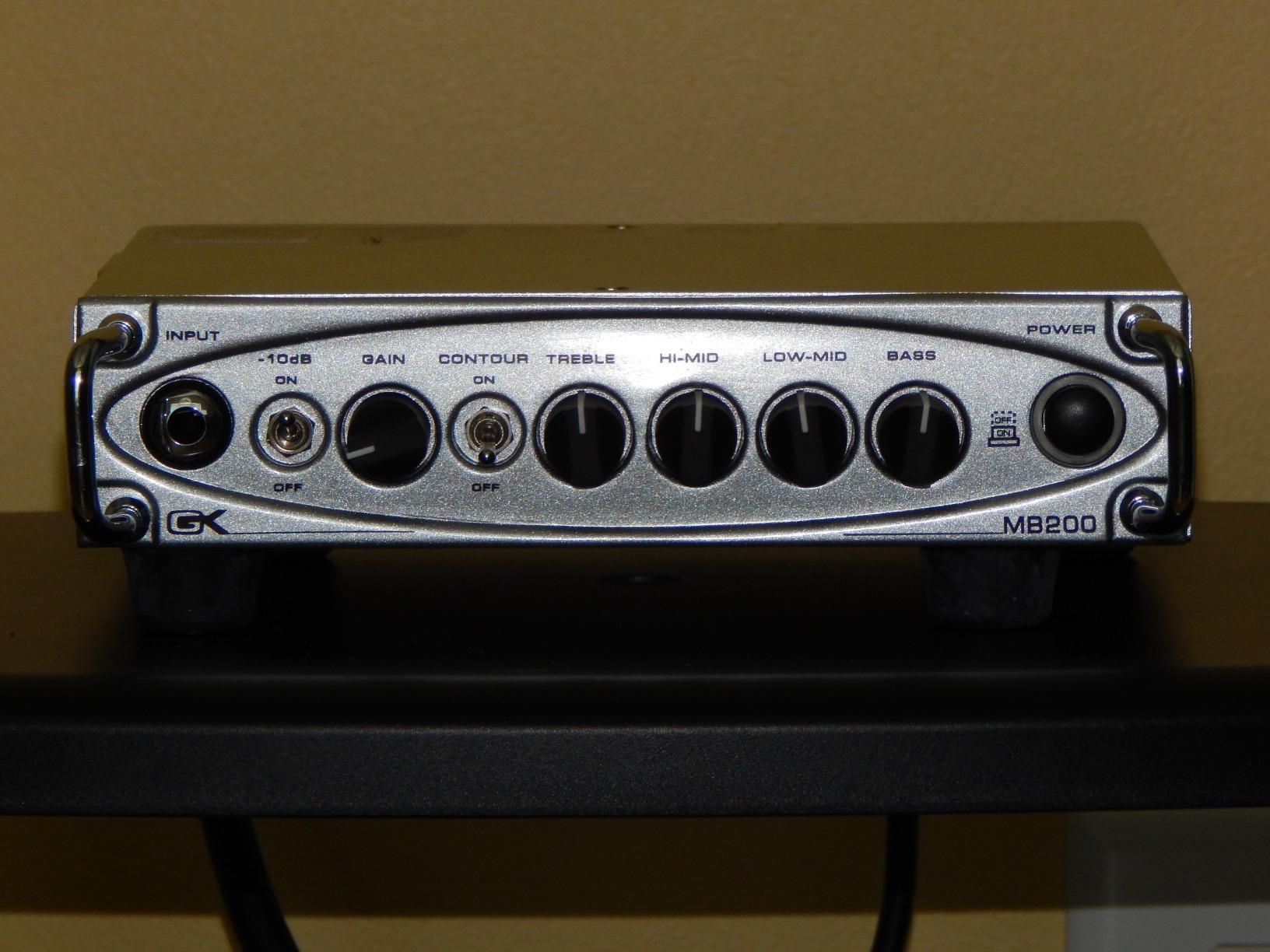 Gallien-Krueger MB200 - 200W Ultra Light Bass Amplifier customer photo 2
