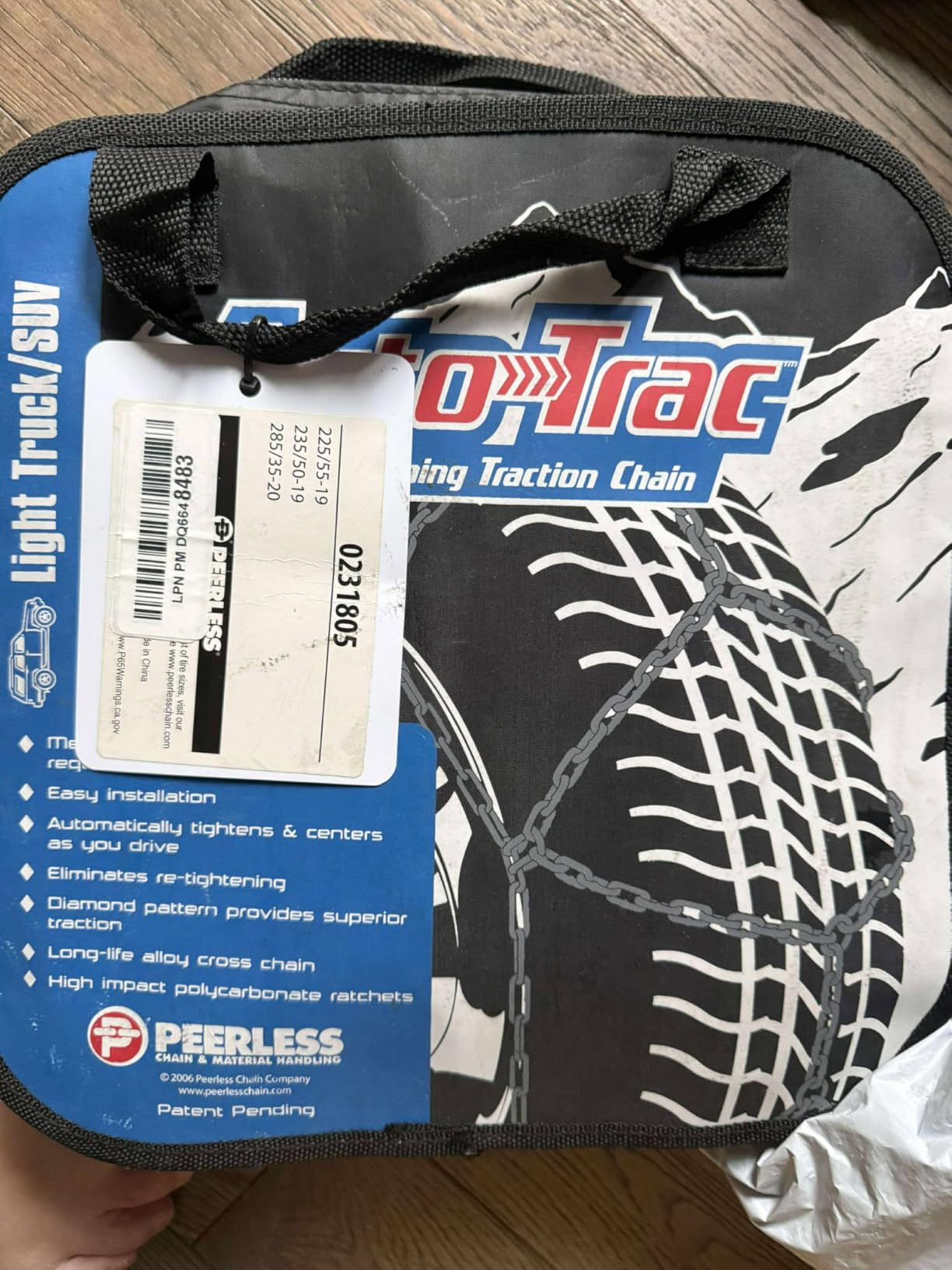 SCC Peerless 0232105 Auto-Trac Light Truck/SUV Tire Traction Chain - 2 Count (Pack of 1) customer photo 1
