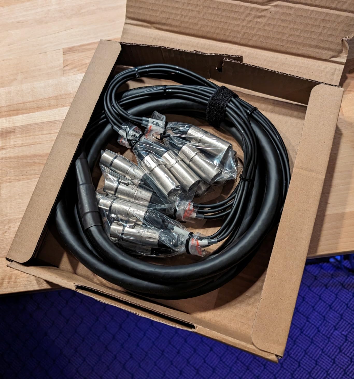 KIRLIN Cable MT-815-3M 3-Meter 8-Channel Multi-Track Snake Cable XLR Male to XLR Female customer photo 1