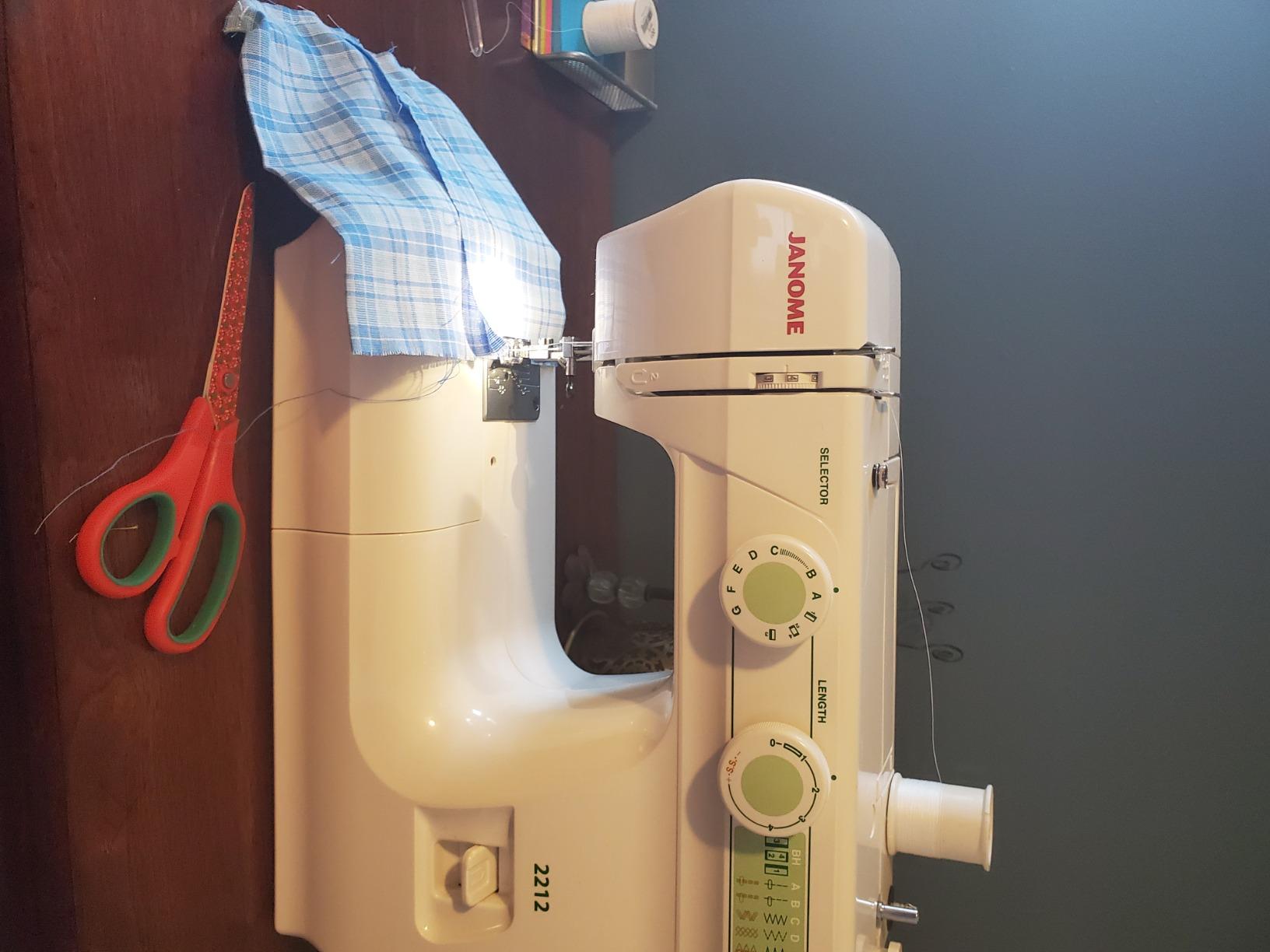 Janome 2212 Front-Loading Sewing Machine with 12 Built-In Stitches customer photo 1